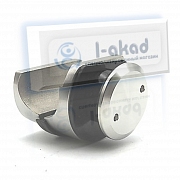 Держатель 01-71 трека Ø25 мм. к стеклу 10-12 мм. без зенковки