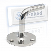 Держатель 09-87 без ложемента под углом 90°гр. AISI 304