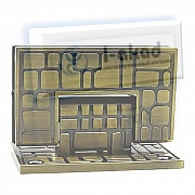 Петля 03-28 для стекла 8-10 мм. стена-стекло 90°гр.