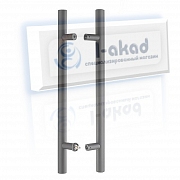 Ручка 11-98 для стекла 8-10 мм 25*425*600 AISI 304