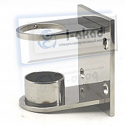 Кронштейн 07-38 Стена-труба под трубу Ø 38 мм. AISI 201