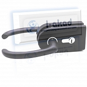 Замок 06-86 ключ-ключ без притвора для стекло 8-12 мм.