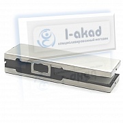 Петля нижняя 06-16 под доводчик и шарнир для стекла 10-12 мм.