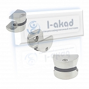 Держатель 01-70 трека Ø25 мм. к стене Сталь AISI 304