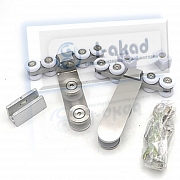 Комплект 08-97 системы "Гармония" для стекла 10-12 мм. AISI 201