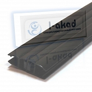 Профиль 04-106 магнитный стекло 6-8-10 мм. 2,2 м. 180°гр.