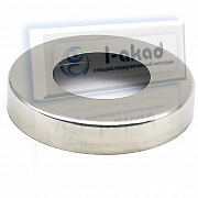 Крышка 05-28 Ø 100 мм. для тубы Ø 50 мм. AISI 304