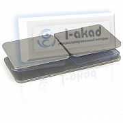 Коннектор 10-82 угол крепежа 180°гр. Для стекла 8-10 мм.