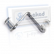 Крепёж 05-55 под углом 90°гр. для крепления 2_х стекол 3-10 мм.