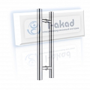 Ручка 08-95 для стекла 8-12 мм. 32*400*600 AISI 304