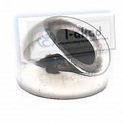 Наконечник 09-73 угол 30°гр. на трубу Ø 38 мм. под поручень Ø 38 мм. AISI 201