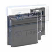 Петля 01-02 для стекла 6-8 мм. стекло-стекло 90°гр. без фиксации