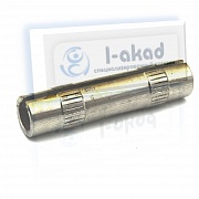 Соединитель 07-76 труба-труба Ø 9 мм. для трубы Ø 12 мм.