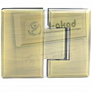 Петля 03-25 для стекла 8-10 мм. стекло-стекло угол 180°гр.