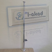 Стойка 10-21 Ø 38.1мм. для стекла 8-10 мм. под поручень Ø 50 мм.