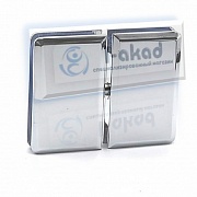 Петля 06-68 поворотная для стекла 8-10 мм. пол-(потолок)-стекло 360°гр.