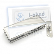 Фитинг 08-96 верхний под доводчик 06-40 для стекла 10-12 мм.