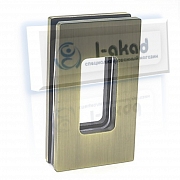 Ручка-купе 01-05 для стекла 8-12 мм. AISI 304