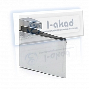 Полкодержатель 10-57 пеликан ВхШхГ 56х18х90 для стекла 6-20 мм.