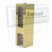 Коннектор 04-88 для стекла 8-12 мм. под трубу 10х30 мм.