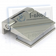 Петля 11-14 для стекла 6-10 мм. стена-стекло угол 90°гр.