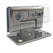 Петля 03-04 для стекла 8-10 мм. стена-стекло 90°гр.