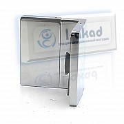 Коннектор 02-55 ПРАВЫЙ стена-стекло 8-10 мм. Под зенковку 90°гр.