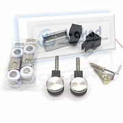 Комплект 04-21 системы "Гармония" для стекла 10-12 мм. AISI 304