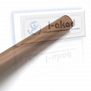 Поручень 08-09 ПВХ круглый Ø 49 мм. 4000 мм. ОРЕХ ЗОЛОТОЙ