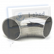 Отвод 04-38 для трубы Ø 50.8 мм. Угол 90°гр. Под сварку AISI 304