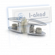 Полкодержатель 01-77 через стекло для стекла 6-10 мм.