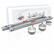 Комплект 10-74 с доводчиком для стеклянной двери S=10-12 мм.