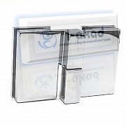 Петля 02-76 ЛЕВАЯ для стекла 6-10 мм. с лифтом стекло-стекло 180°гр.