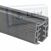 Уплотнитель 04-41 для стекла 12 мм. под поручень 04-29 и 04-31