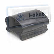 Соединитель 08-51 ПВХ для фигурного поручня 37*64 мм. ЧЕРНЫЙ