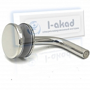 Держатель 10-29 для стекла 10-16 мм. без ложемента AISI 201