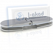 Петля 06-58 для стекла 6-10 мм. стекло-стекло 180°гр.