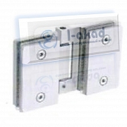 Петля 11-08 серия SND5 Стекло-стекло для стекла 8-10 мм.