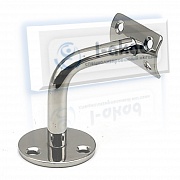 Держатель 09-96 пристенный под поручень Ø 38 мм. AISI 304