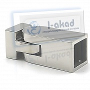 Держатель 07-24 под трубу 19х19 мм. регулируемый