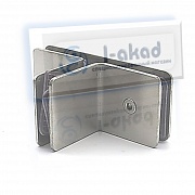 Коннектор 03-11 угол крепежа 90°гр. Для стекла 8-10 мм.