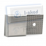 Коннектор 02-48 угол крепежа 180°гр. Для стекла 6-12 мм.