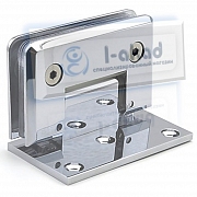 Петля 12-08 с РНП для стекла 8-10 мм. стена-стекло 90°гр.