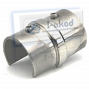 Соединитель 10-41 с пазом для трубы Ø 42,4 мм. AISI 304