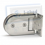 Петля 03-60 со смещением площадки стена-стекло 8-10 мм. угол 90°гр.