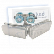 Каретка 11-25 серия SND4 промежуточная верхняя для стекла 10 мм.