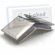 Коннектор 02-18 стекло-стекло 8-10 мм. Угол крепления 135° гр.