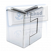 Петля 12-04 с РНП для стекла 8-10 мм. стекло-стекло 90°гр.