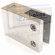 Коннектор 04-86 для стекла 8-12 мм. под трубу 10х30 мм.