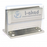 Коннектор 08-88 угол крепежа 90°гр. для стекла 8-12 мм.